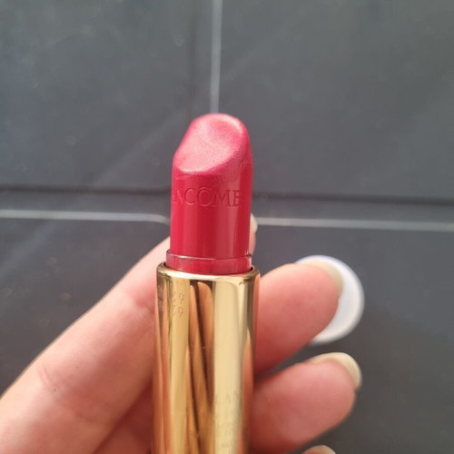 Lancome L'Absolu Rouge Cream used, shade 176