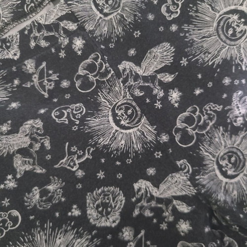 Biker shorts goth alt used, size XS-S, gray