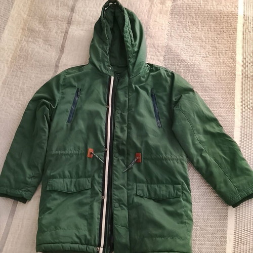 Mayoral children's jacket size 12 green like new