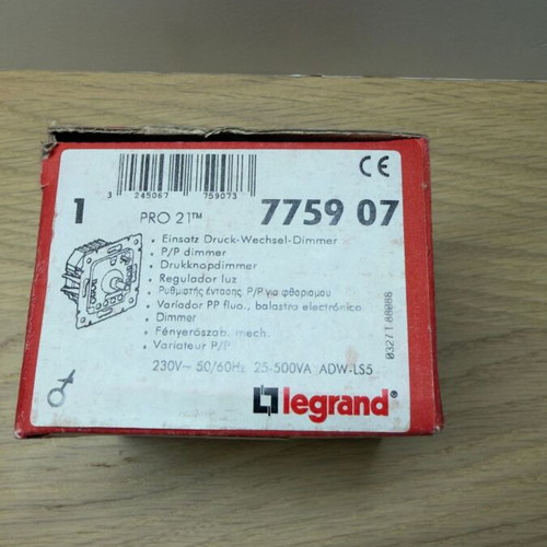 Legrand Dimmer P/P for Fluorescent Lights new
