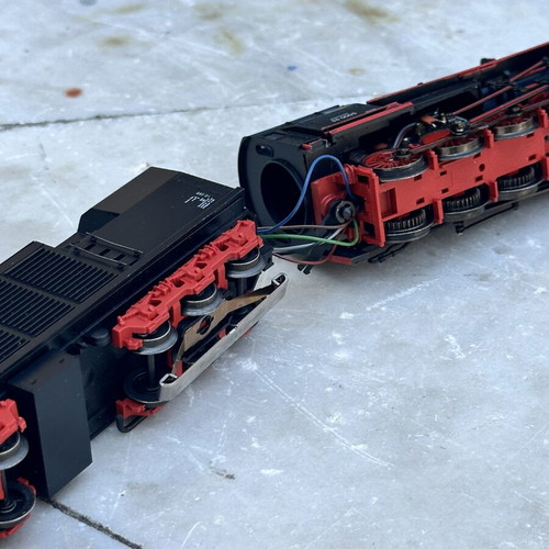 Märklin H0 37021 BR 53 0003 DRG steam locomotive with Kondenstender, used