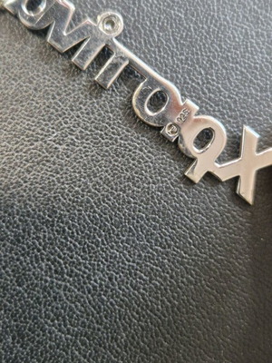 Ασημένιο κολιέ με όνομα Χριστίνα 925 3γρ