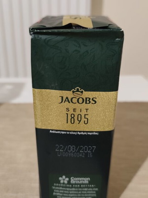 Jacobs Eklektos Filter Coffee 500g Pack of 4, new
