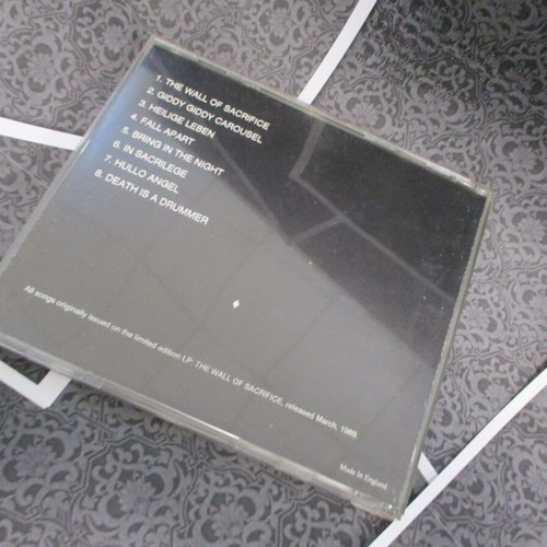 Death In June The Wall Of Sacrifice Audio CD like new
