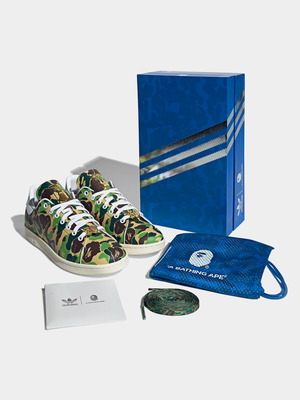 BAPE x adidas Originals Stan Smith sneakers καινούργια, μέγεθος 43