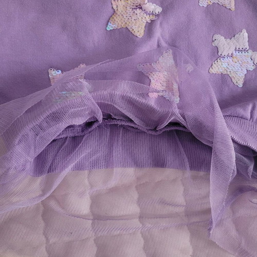 Girls' set with blouse and leggings, like new, flash lining