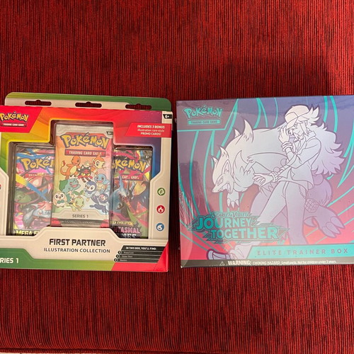 First Partner Series 1 and Journey Together Elite Trainer Box new, sealed