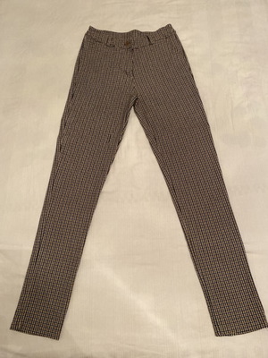 Παντελόνι καρό γυναικείο μεταχειρισμένο, ελαστικό, μέγεθος Small