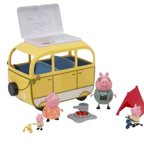 Peppa Pig τροχόσπιτο με φιγούρες μεταχειρισμένο