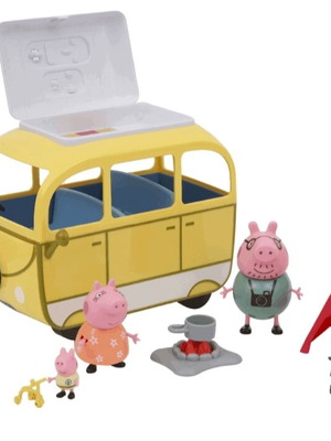 Peppa Pig τροχόσπιτο με φιγούρες μεταχειρισμένο