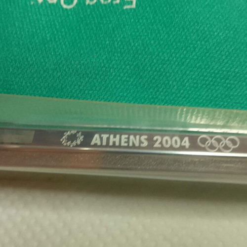 Caran d'Ache silver pen set Olympic Games Athens 2004 like new
