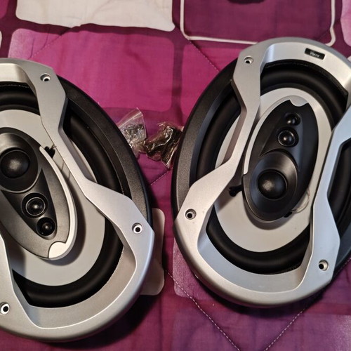 Speakers set new, 350W each, oval for car audio