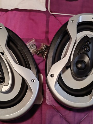 Speakers set new, 350W each, oval for car audio