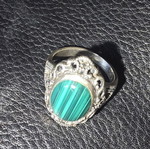 Women's silver ring like new