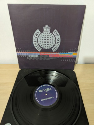 C.J. Mackintosh Sessions 4 LP used, electronic