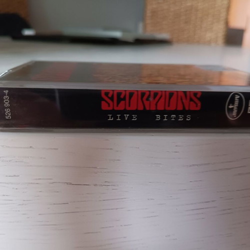 Scorpions Live Bites cassette used, rock
