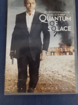 Quantum of Solace DVD used, action adventure fantasy with subtitles