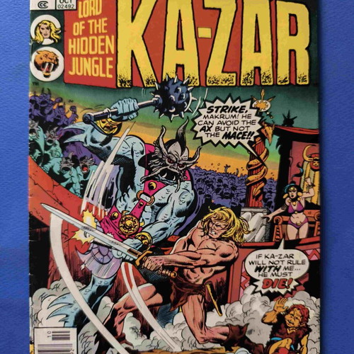 Kazar Ka-zar the Savage 18 used English comic