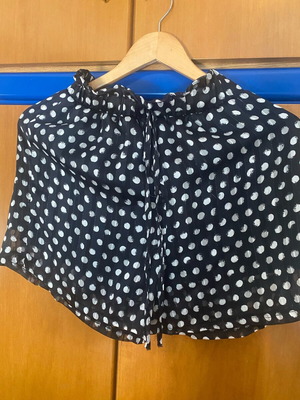 High-waisted polka dot shorts like new, size S 36 8