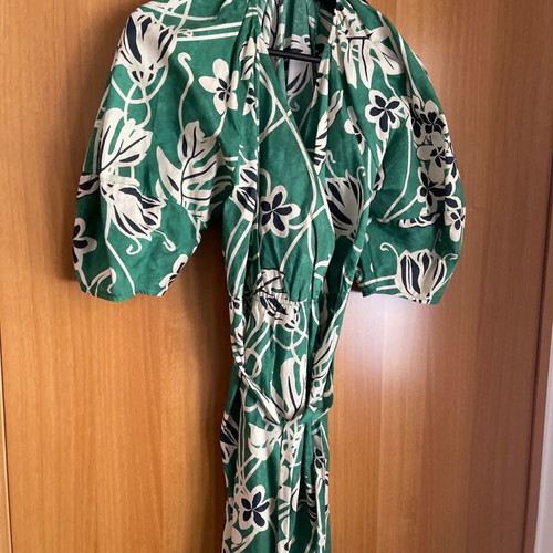 Mango mini dress large green like new