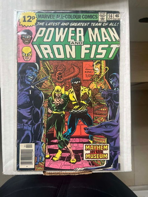Power Man and Iron Fist #56 comic used, English