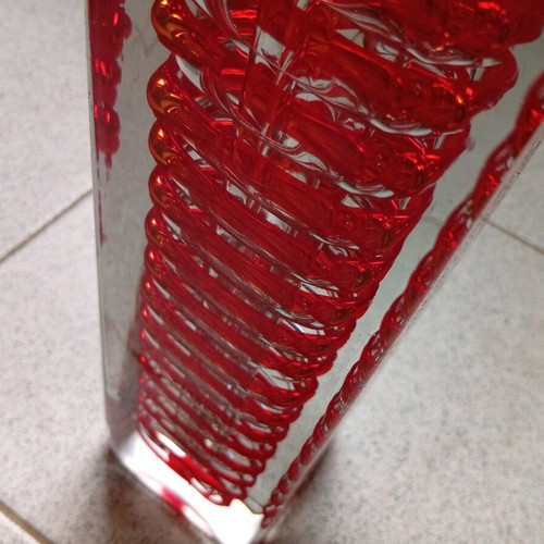 Murano vase 26.5/8 cm like new