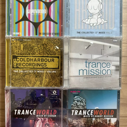 Trance Progressive CDs original, like new, Armada era compilations