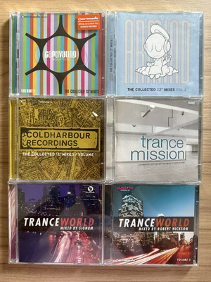 Trance Progressive CDs original, like new, Armada era compilations