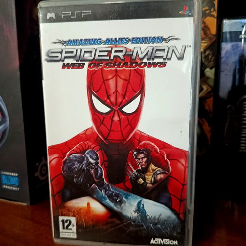 Spiderman Web of Shadows PSP game like new, English version