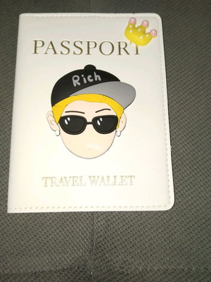 Passport holder with cartoon design new