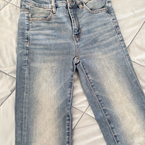 American Eagle jeans size 2 Regular like new, blue, skinny