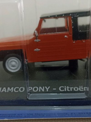 Unforgettable Cars Namco Pony Citroen 1975 1:43 model new