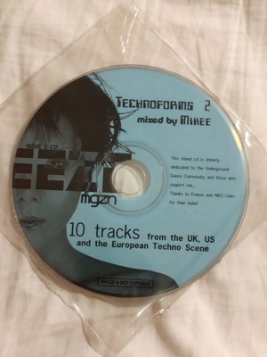 Mikee Technoforms 2 Mix CD μεταχειρισμένο, ηλεκτρονική