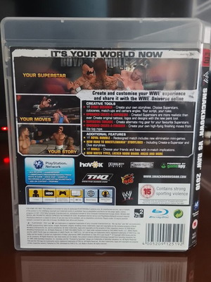 Smackdown vs Raw 2010 PS3 game like new