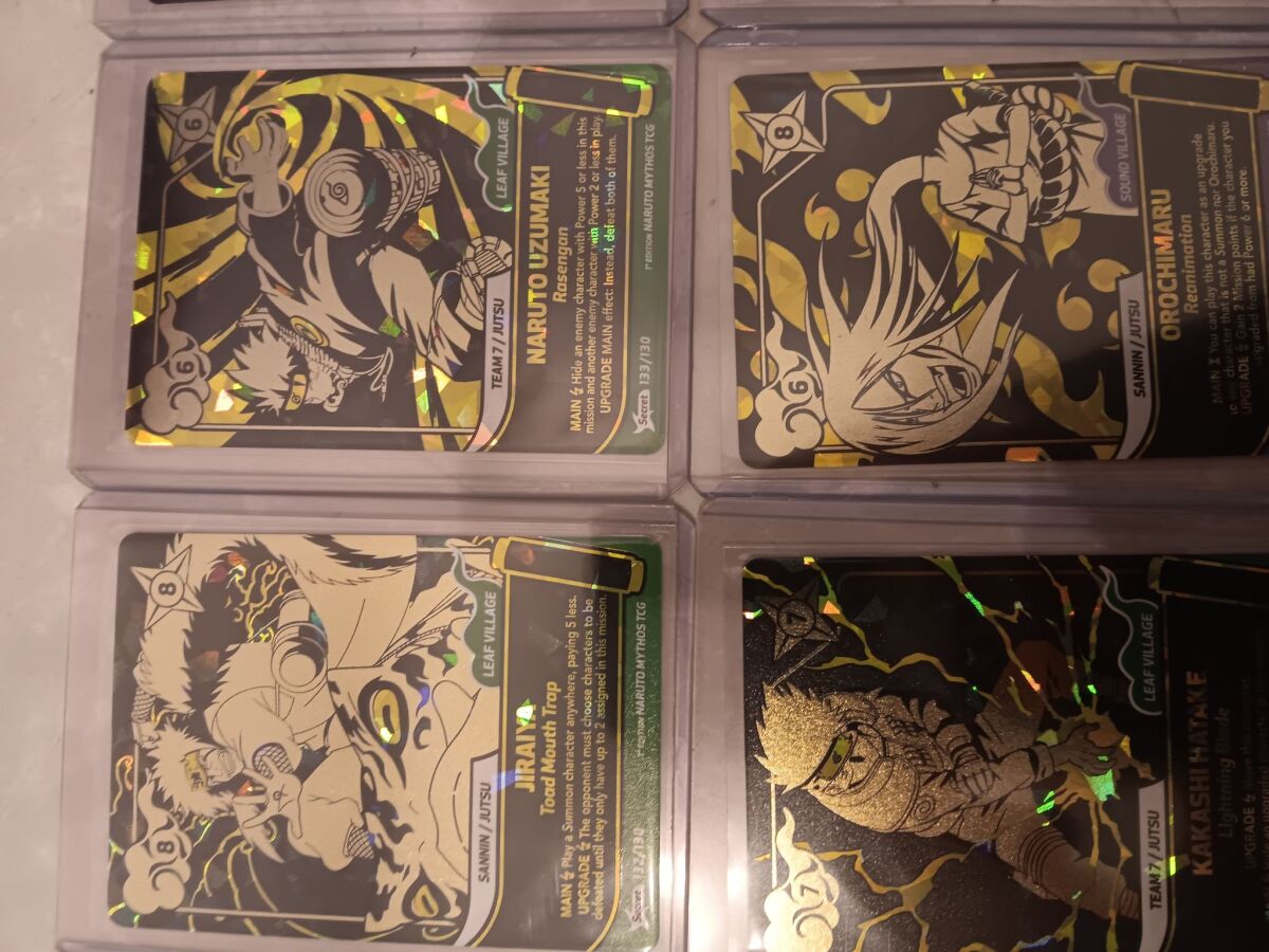 Naruto Mythos Full Secret Rare Card Set… - € 450,00 - Vendora.cy