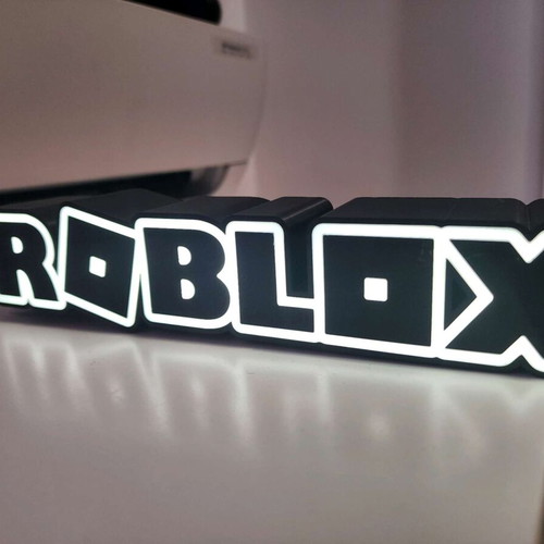 Lightbox Roblox 3D print like new, USB powered