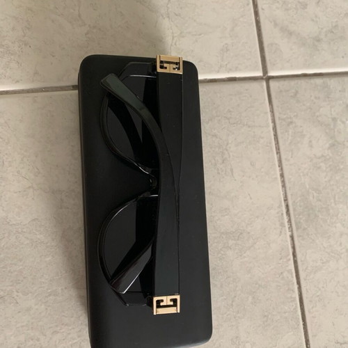 Givenchy sunglasses like new, black with gold details