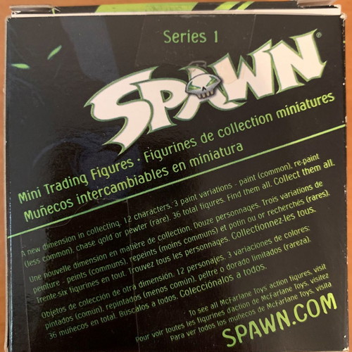 Spawn Gold figure new, Mini Trading Figures McFarlane Toys