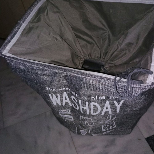 Storage container for laundry used, like new