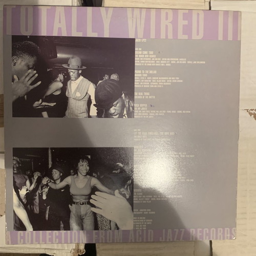 Totally Wired III Vinyl LP used, Acid Jazz Records 1989 UK press