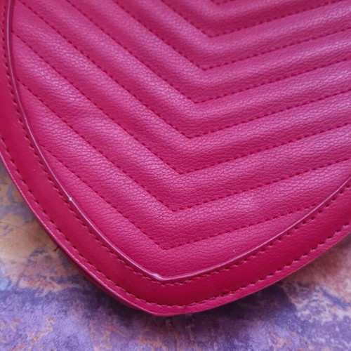 Bag with wallet like new, red