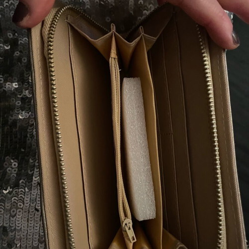 Fashion women's wallet, gold color