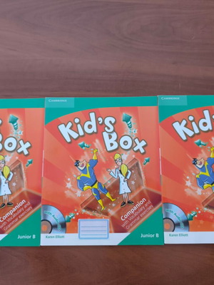 Companion Kid's Box Junior B καινούργιο, σετ 3 βιβλίων μαθητών