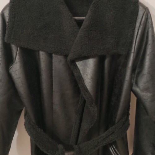 Mouton-style women's coat like new Leben Fashion