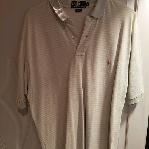 Polo by Ralph Lauren used, white, size L