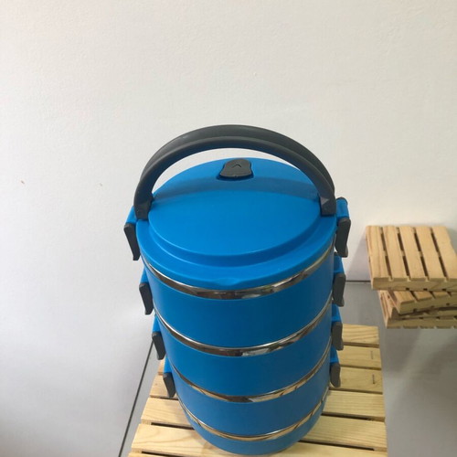 Stackable Lunch Box Set of 4 Suitable for Trips