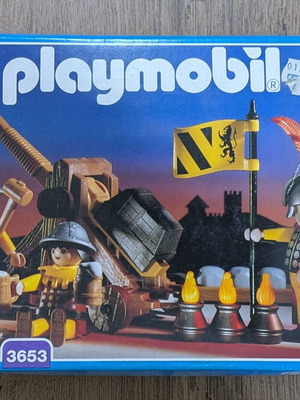 Playmobil Рицари 3653 с катапулт употребяван с кутия