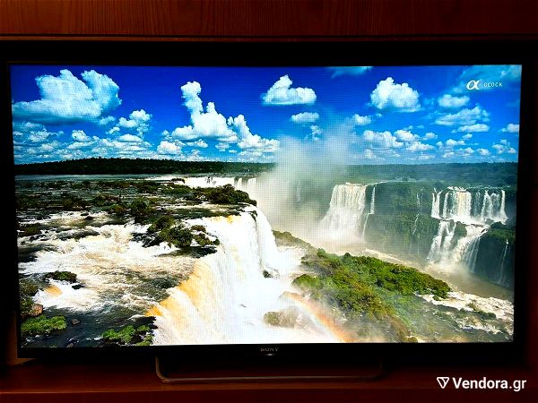 efkeria-TV Sony 50' LED 3D Smart  Full HD-se aristi katastasi
