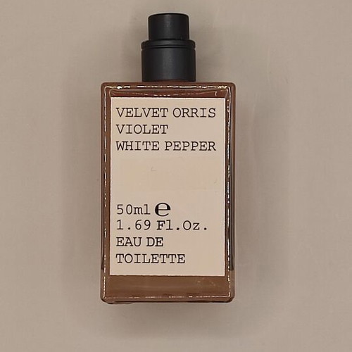 Korres Velvet Orris Violet White Pepper Eau de Toilette 50ml used