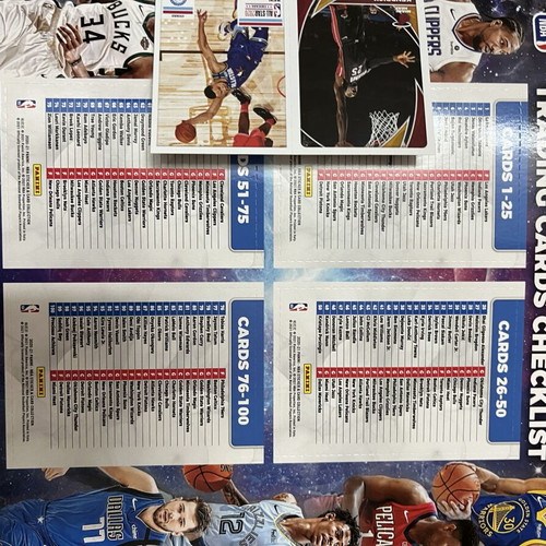 Panini NBA 2020-2021 Sticker and Card Album new